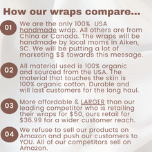 Load image into Gallery viewer, castor oil wrap / 100% organic USA handmade