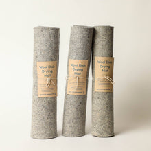 Load image into Gallery viewer, wool eco kitchen drying mat