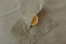 Load image into Gallery viewer, natural beeswax wraps / saddle + sage