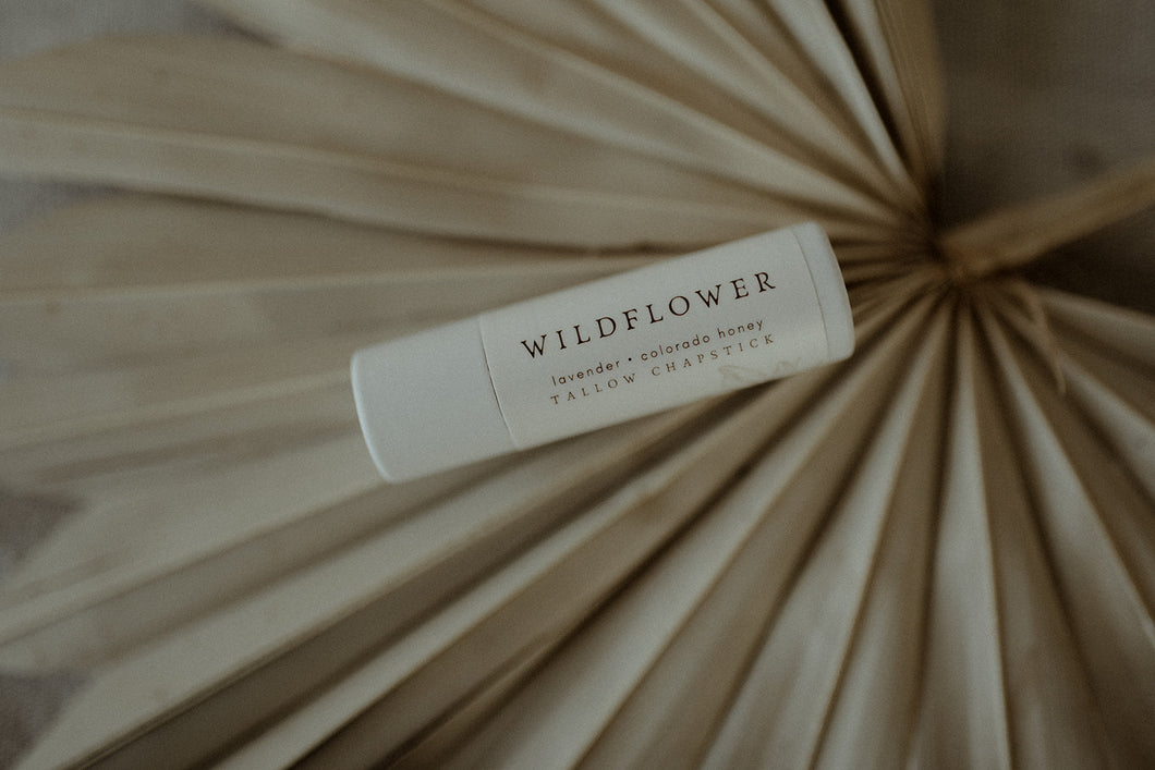 wildflower / honey lavender chapstick