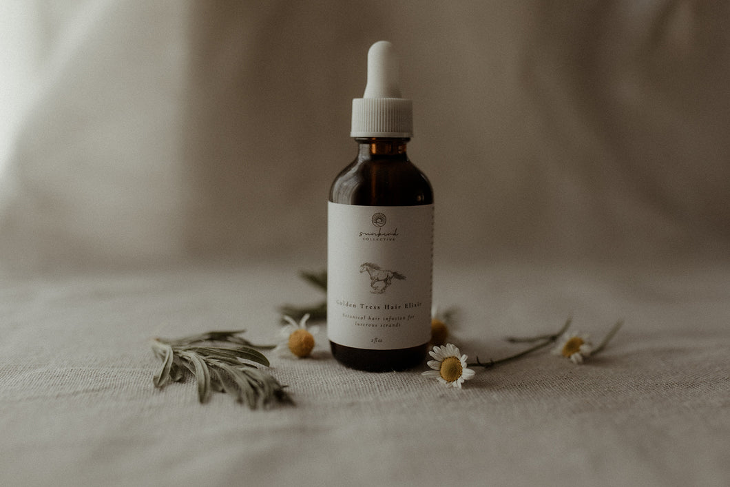 golden tress / herbal hair elixir