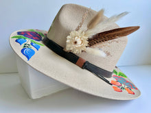 Load image into Gallery viewer, strawflower hat feather

