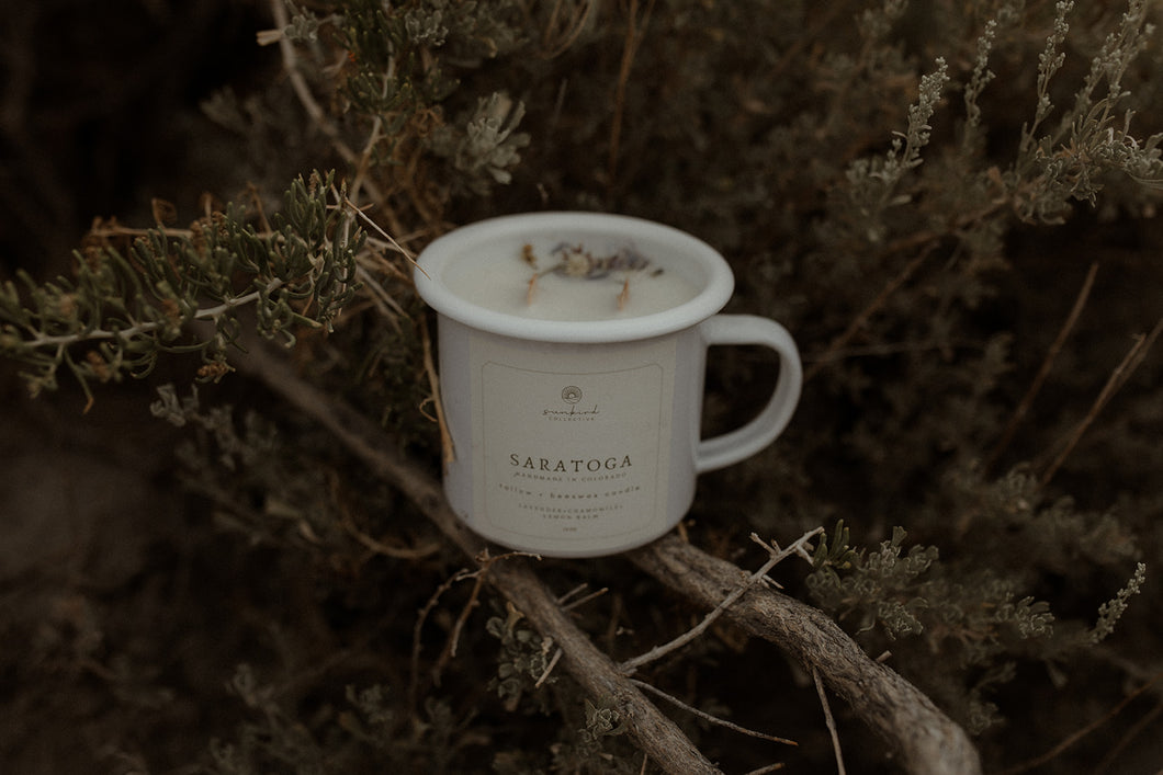 saratoga candle / summer edt.