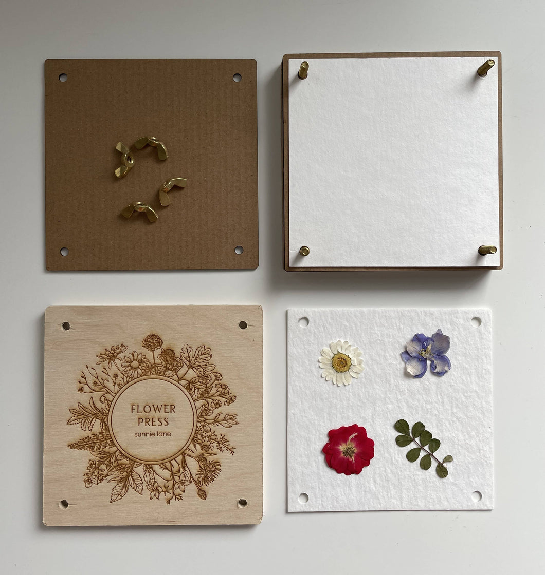 flower press kit